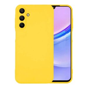 Forcell Samsung Galaxy A15 5G / A15 4G Θήκη Σιλικόνης - Yellow