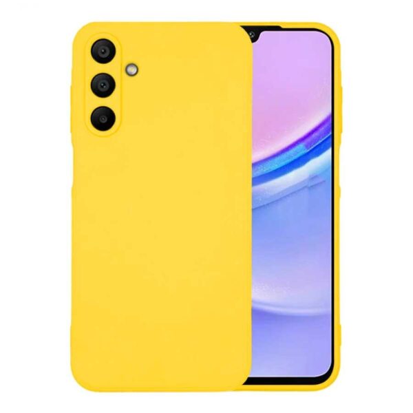 Forcell Samsung Galaxy A15 5G / A15 4G Θήκη Σιλικόνης - Yellow