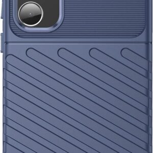 Forcell Samsung Galaxy A53 5G Thunderbolt Shockproof Θήκη Σιλικόνης - Blue