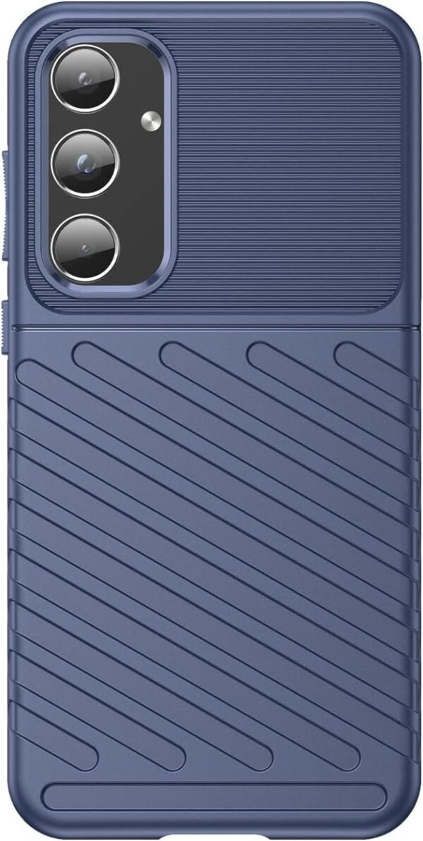 Forcell Samsung Galaxy A53 5G Thunderbolt Shockproof Θήκη Σιλικόνης - Blue