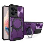 Forcell Xiaomi Redmi Note 12 4G Sliding Camshield Θήκη Σκληρή - Purple