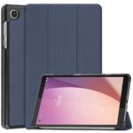 Θήκη Lenovo Tab M8 Gen 4 8" Μπλε Custer Pure Color 3-Fold Holder Tablet Case Blue