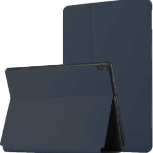 Θήκη Lenovo Tab M10 10.1 X605F / X505 Μπλε Dual-Folding Horizontal Flip Tablet Case with Holder Blue
