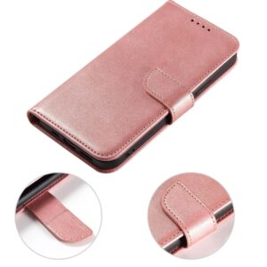 Tel1 Samsung Galaxy S23 Ultra 5G Magnet Θήκη Βιβλίο - Pink