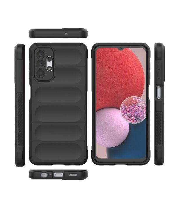 Forcell Samsung Galaxy A13 5G / A04s Magic Shield Θήκη Σιλικόνης - Black