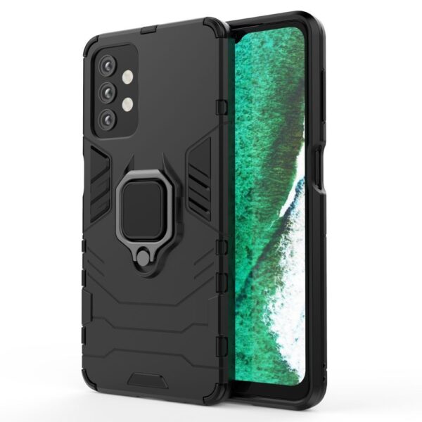 Forcell Samsung Galaxy A13 5G / A04s Shockproof Holder Σκληρή Θήκη Σκληρή - Black