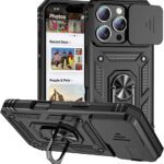 Forcell iPhone 16 Pro Hybrid Armor Θήκη Σκληρή - Black