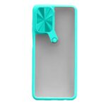 Tel Protect Samsung Galaxy A12 / M12 Cyclops Camshield Θήκη με Πλαίσιο Σιλικόνης - Mint