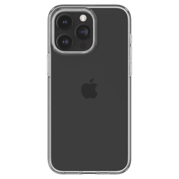 Spigen iPhone 15 Pro Liquid Crystal Back Cover Θήκη Σιλικόνης TPU - Διάφανη
