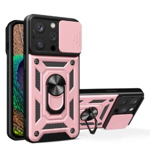 Forcell iPhone 15 Pro Hybrid Armor Θήκη Σκληρή - Pink