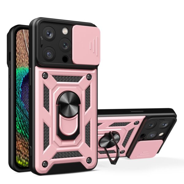 Forcell iPhone 15 Pro Hybrid Armor Θήκη Σκληρή - Pink Forcell iPhone 15 Pro Hybrid Armor Θήκη Σκληρή - Pink