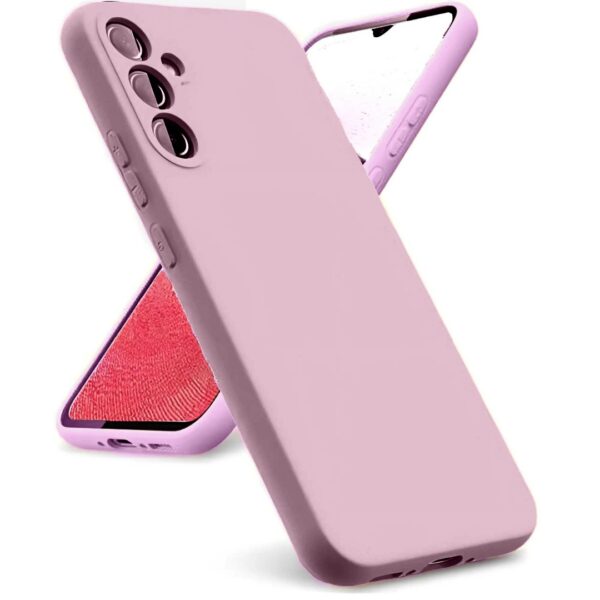 Forcell Samsung Galaxy A55 5G Matt Θήκη Σιλικόνης - Lilac