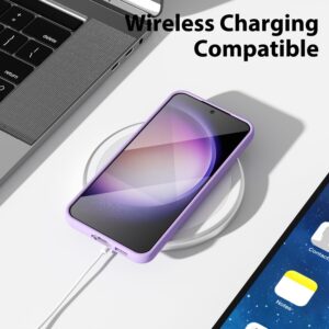 Forcell Samsung Galaxy S23 FE 5G Matt Θήκη Σιλικόνης - Lilac