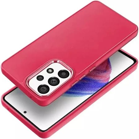 Forcell Samsung Galaxy A53 5G Frame Θήκη Σιλικόνης - Magenta