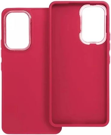 Forcell Samsung Galaxy A53 5G Frame Θήκη Σιλικόνης - Magenta