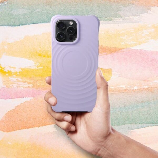 Forcell iPhone 16 Pro MagSafe Zephyr Θήκη Σιλικόνης - Lilac