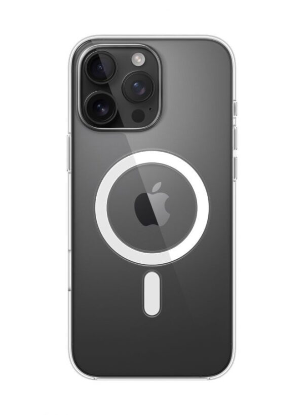 Forcell iPhone 14 Pro Max MagSafe Θήκη Σιλικόνης - Διάφανη