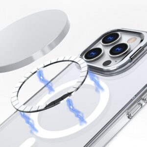Tech Protect iPhone 16 MagSafe Matte Θήκη Σιλικόνης - Διάφανη