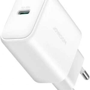 Joyroom Φορτιστής Χωρίς Καλώδιο με Θύρα USB-C 30W Power Delivery Λευκός