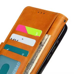 Tel1 iPhone 11 Jeans Θήκη Βιβλίο - Blue Brown