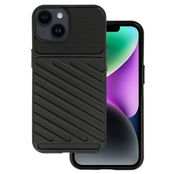 Forcell iPhone 15 Shockproof Θήκη Σιλικόνης - Black Forcell iPhone 15 Shockproof Θήκη Σιλικόνης - Black