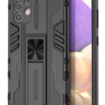 Forcell Samsung Galaxy A32 4G Supersonic Shockproof with Holder Θήκη Σκληρή - Black