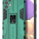 Forcell Samsung Galaxy A32 4G Supersonic Shockproof with Holder Θήκη Σκληρή - Green
