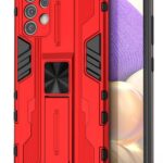 Forcell Samsung Galaxy A32 4G Supersonic Shockproof with Holder Θήκη Σκληρή - Red