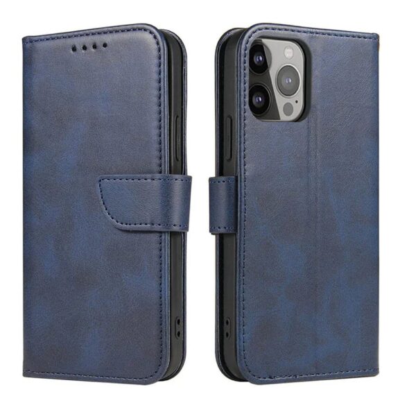 Tel1 iPhone 15 Pro Max Elegant Θήκη Βιβλίο - Blue