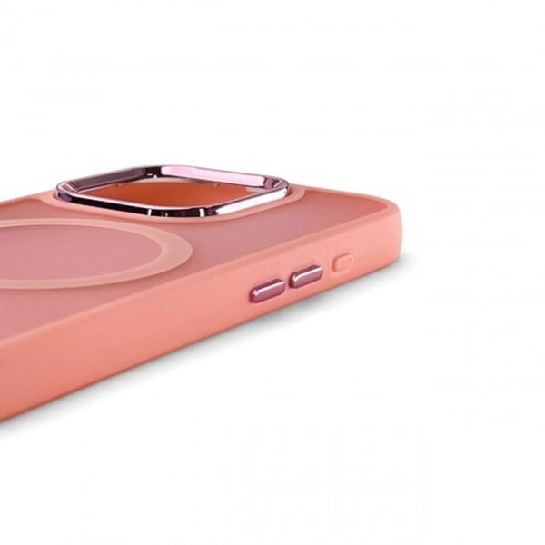 Forcell iPhone 16 Pro MagSafe Magnetic Θήκη Σιλικόνης - Pink