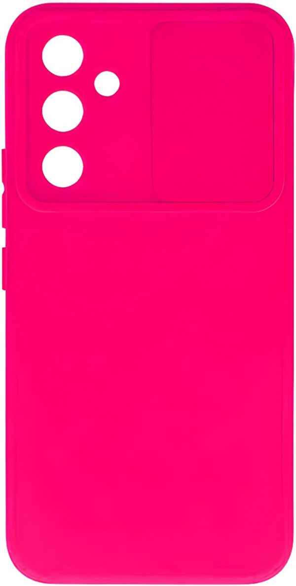 Forcell Samsung Galaxy S21 FE 5G Camshield Θήκη Σιλικόνης - Fuchsia Forcell Samsung Galaxy S21 FE 5G Camshield Θήκη Σιλικόνης - Fuchsia
