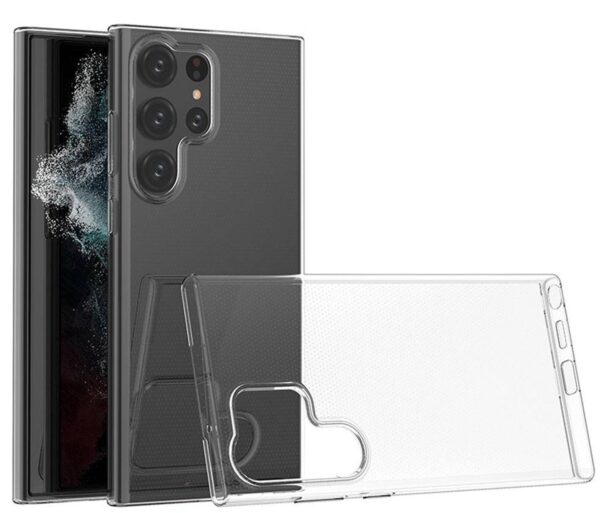 Forcell Samsung Galaxy S23 Ultra 5G Θήκη Σιλικόνης TPU 0.5mm - Διάφανη