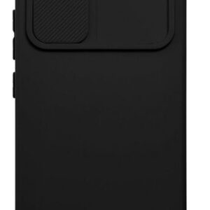 Forcell Samsung Galaxy S24 Plus 5G Slide Θήκη Σιλικόνης - Black