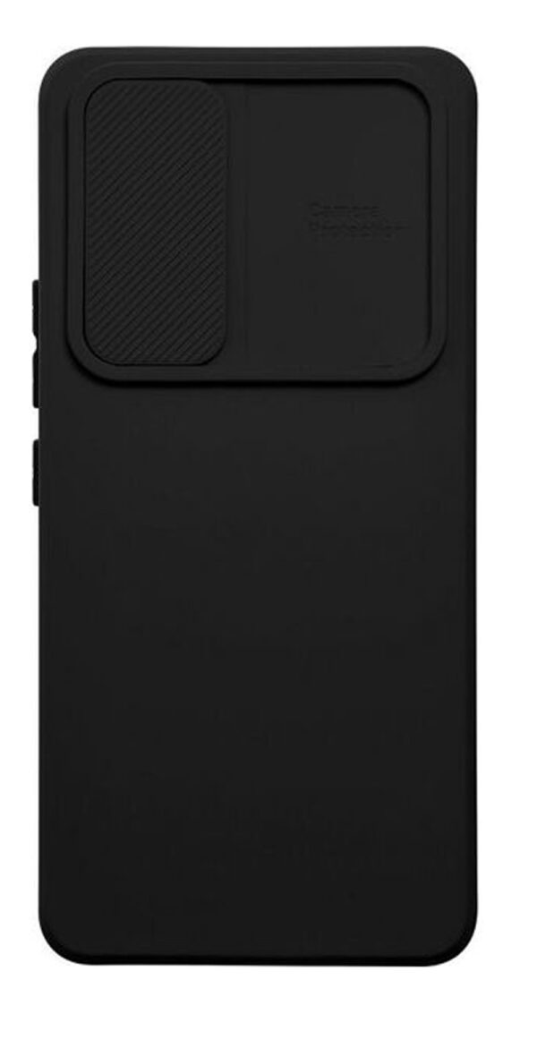 Forcell Samsung Galaxy S24 Plus 5G Slide Θήκη Σιλικόνης - Black Forcell Samsung Galaxy S24 Plus 5G Slide Θήκη Σιλικόνης - Black