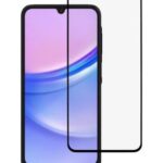Samsung Galaxy A15 4G/ A15 5G/ M15 Προστατευτικό Τζαμάκι με Μαύρο περίγραμμα 5D Full Glue Tempered Glass Black