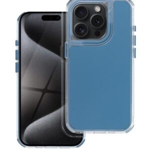 Forcell iPhone 16 Pro Matrix Θήκη Σιλικόνης - Blue