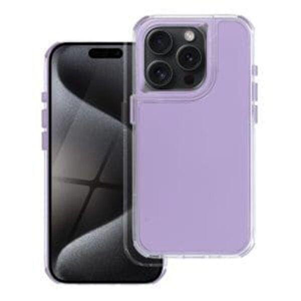 Forcell iPhone 14 Pro Matrix Θήκη Σιλικόνης - Violet