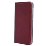 Tel1 iPhone 16 Plus Smart Magnetic Θήκη Βιβλίο - Wine Red