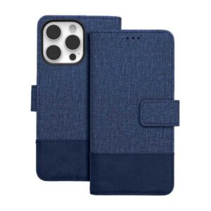 Tel1 iPhone 16 Pro Gomma Θήκη Βιβλίο - Blue