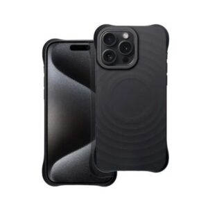 Forcell iPhone 16 Pro MagSafe Zephyr Θήκη Σιλικόνης - Black