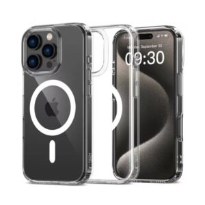 Tech Protect iPhone 16 Pro MagSafe Hybrid Θήκη Σιλικόνης - Διάφανη