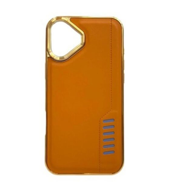 Forcell iPhone 16 Milano Θήκη Σιλικόνης - Brown