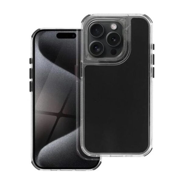 Forcell iPhone 16 Matrix Θήκη Σιλικόνης - Black