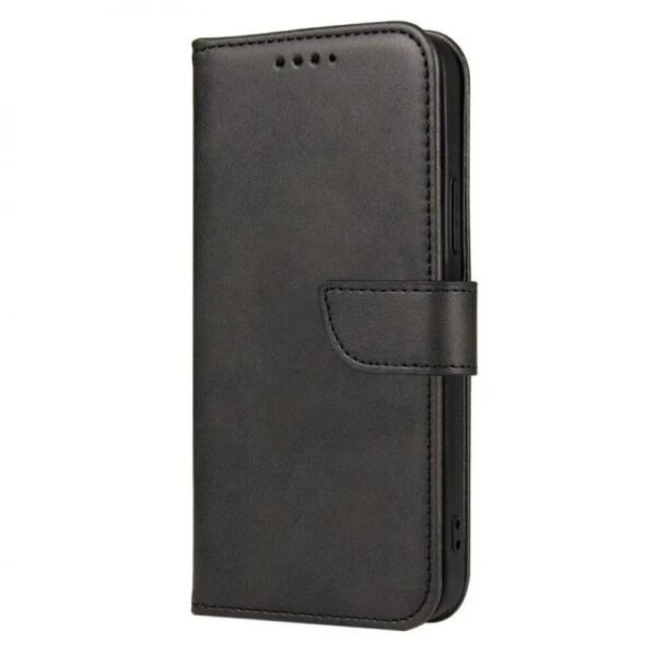 Tel1 iPhone 16 Smart Magnet Elegant Θήκη Βιβλίο - Black