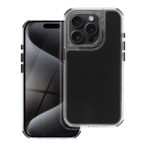 Forcell iPhone 15 Matrix Θήκη Σιλικόνης - Black