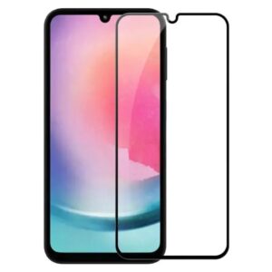 Samsung Galaxy A25 5G / A24 4G Προστατευτικό Τζαμάκι με Μαύρο Περίγραμμα OG Premium Full Face Tempered Glass Black