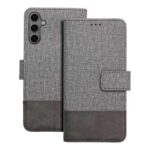 Tel1 Samsung Galaxy A13 5G / A04s Gomma Θήκη Βιβλίο - Grey