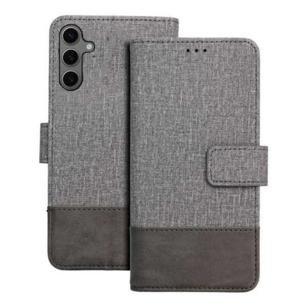 Tel1 Samsung Galaxy A13 5G / A04s Gomma Θήκη Βιβλίο - Grey Tel1 Samsung Galaxy A13 5G / A04s Gomma Θήκη Βιβλίο - Grey