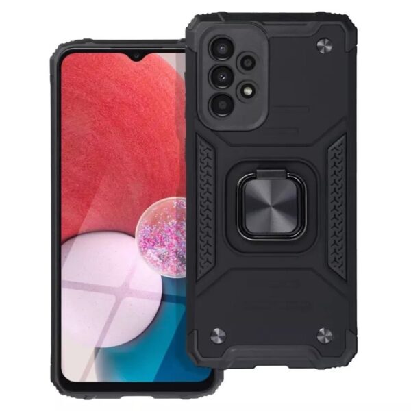 Forcell Samsung Galaxy A33 5G Nitro with Stand Θήκη Σκληρή - Black