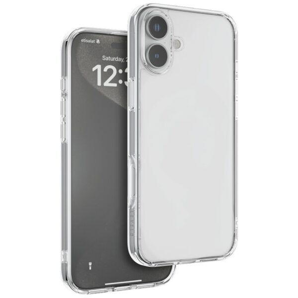 Forcell iPhone 16 Plus 1.5mm Θήκη Σιλικόνης - Διάφανη